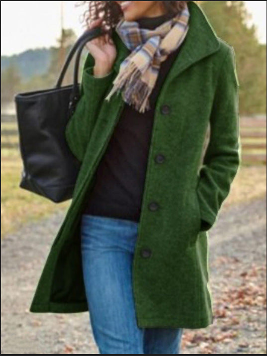 Women'S Thick Long Coat