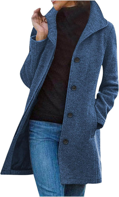 Women'S Thick Long Coat