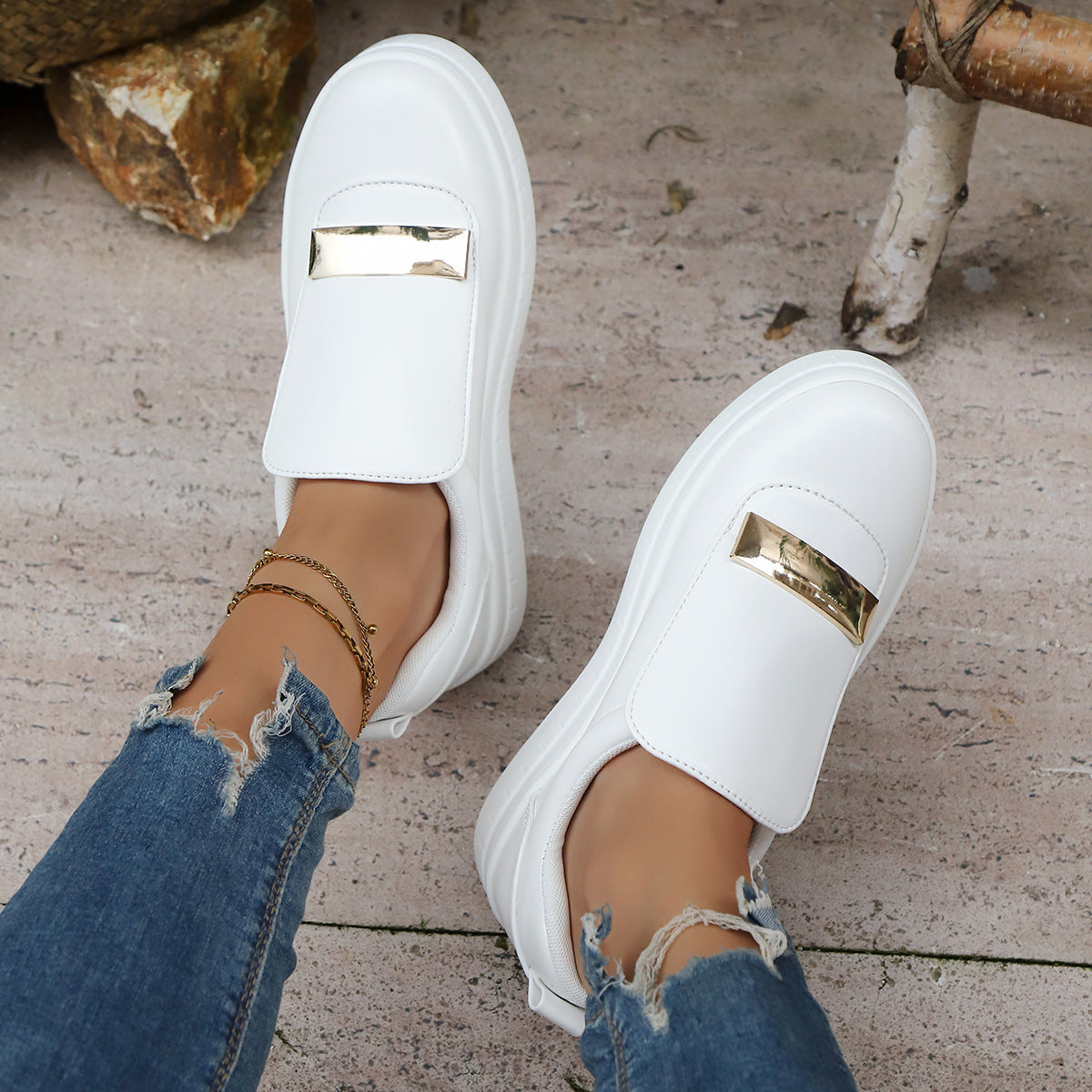 Soft-Soled Casual Loafers